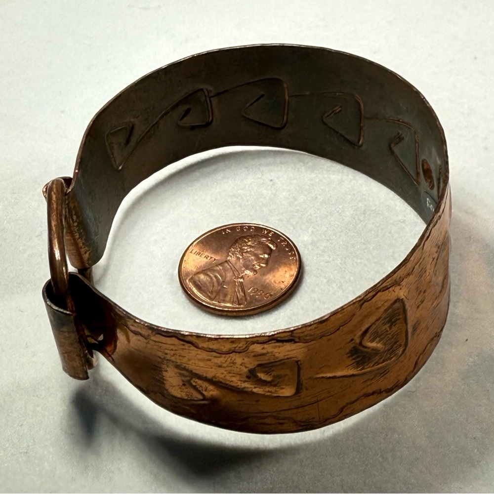 Vintage Ferguson O’Farrell Ltd Copper Bracelet. - Picture 2 of 5